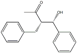 (3S,4S)-4-Hydroxy-4-phenyl-3-benzyl-2-butanone 구조식 이미지