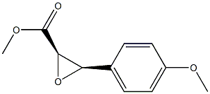 (2R,3R)-3-(4-Methoxyphenyl)oxirane-2-carboxylic acid methyl ester 구조식 이미지