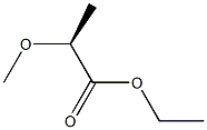 [S,(-)]-2-Methoxypropionic acid ethyl ester 구조식 이미지