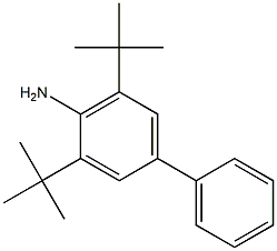 3,5-Di-tert-butylbiphenyl-4-amine Structure