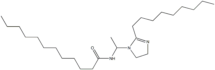 1-(1-Lauroylaminoethyl)-2-nonyl-2-imidazoline 구조식 이미지