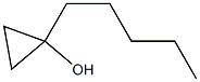 1-Pentylcyclopropan-1-ol Structure