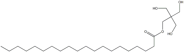 Icosanoic acid 3-hydroxy-2,2-bis(hydroxymethyl)propyl ester 구조식 이미지