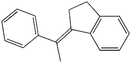 2,3-Dihydro-1-(1-phenylethylidene)-1H-indene Structure