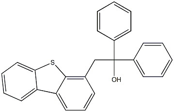 4-(2,2-Diphenyl-2-hydroxyethyl)dibenzothiophene Structure