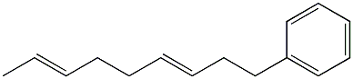 9-Phenyl-2,6-nonadiene 구조식 이미지