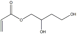 Butane-1,2,4-triol 1-acrylate 구조식 이미지