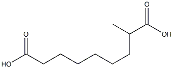 2-Methylnonanedioic acid Structure