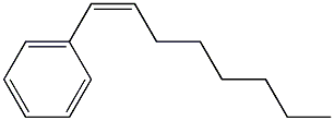 (Z)-1-Phenyl-1-octene Structure
