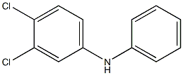 3,4-Dichlorophenylphenylamine 구조식 이미지