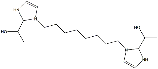 1,1'-(1,8-Octanediyl)bis(4-imidazoline-2,1-diyl)bisethanol Structure