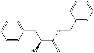 (2S)-2-Hydroxy-3-phenylpropionic acid benzyl ester 구조식 이미지