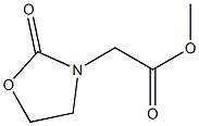 2-Oxooxazolidine-3-acetic acid methyl ester 구조식 이미지