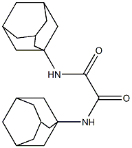 1,2-Bis(adamantan-1-ylamino)-1,2-ethanedione Structure