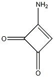 3-Amino-3-cyclobutene-1,2-dione Structure