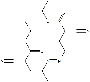 4,4'-Azobis(2-cyanovaleric acid)diethyl ester 구조식 이미지