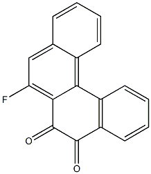 7-Fluorobenzo[c]phenanthrene-5,6-dione Structure