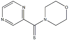 2-(Morpholinothiocarbonyl)pyrazine Structure
