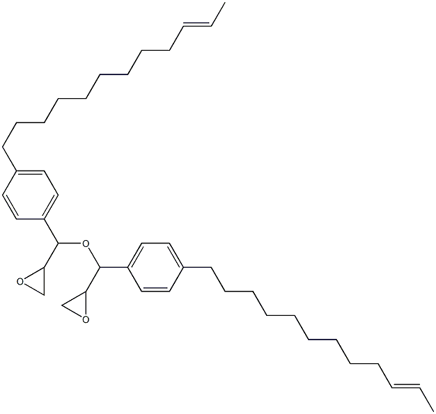 4-(10-Dodecenyl)phenylglycidyl ether Structure