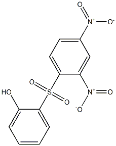 2-[(2,4-Dinitrophenyl)sulfonyl]phenol Structure