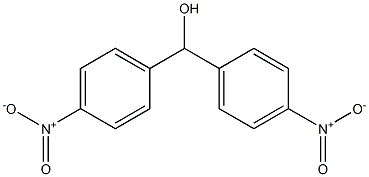 4,4'-Dinitrobenzhydryl alcohol 구조식 이미지