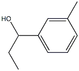 1-(m-Methylphenyl)-1-propanol Structure