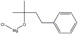 1,1-Dimethyl-3-phenylpropoxymagnesium chloride Structure