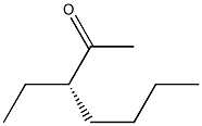 [S,(+)]-3-Ethyl-2-heptanone Structure