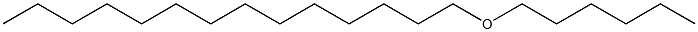 1-(Hexyloxy)tetradecane Structure