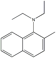 N,N-Diethyl-2-methylnaphthalen-1-amine Structure