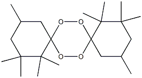 1,1,2,2,4,10,10,11,11,13-Decamethyl-7,8,15,16-tetraoxadispiro[5.2.5.2]hexadecane 구조식 이미지