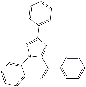 5-(Benzoyl)-1,3-diphenyl-1H-1,2,4-triazole Structure