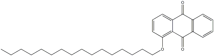 1-(Hexadecyloxy)anthraquinone Structure