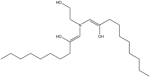 1,1'-[(2-Hydroxyethyl)imino]bis(1-decen-2-ol) Structure
