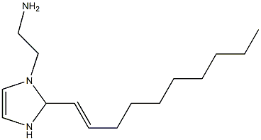 1-(2-Aminoethyl)-2-(1-decenyl)-4-imidazoline 구조식 이미지