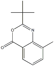 2-(tert-Butyl)-8-methyl-4H-3,1-benzoxazin-4-one Structure