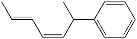 (2E,4Z)-6-Phenyl-2,4-heptadiene 구조식 이미지