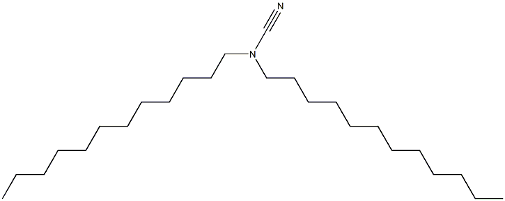 Didodecylcyanamide 구조식 이미지