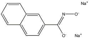 2-Naphthalenecarbohydroximic acid sodium salt Structure