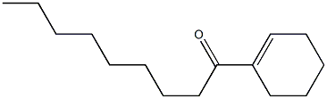 1-(1-Cyclohexenyl)-1-nonanone Structure