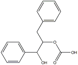 Carbonic acid benzyl(2-hydroxy-2-phenylethyl) ester 구조식 이미지
