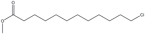 12-Chlorolauric acid methyl ester 구조식 이미지