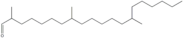 2,8,14-Trimethylicosanal 구조식 이미지