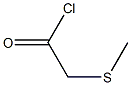 (Methylthio)acetic acid chloride 구조식 이미지
