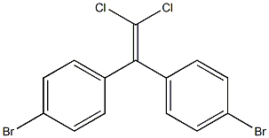 1,1-Bis(4-bromophenyl)-2,2-dichloroethene Structure