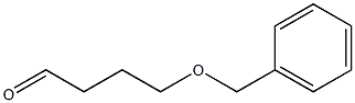 4-(Benzyloxy)butanal 구조식 이미지