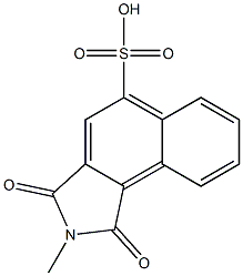 N-Methyl-4-sulfonaphthalimide 구조식 이미지