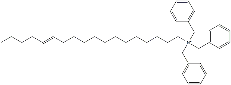 (13-Octadecenyl)tribenzylaminium 구조식 이미지