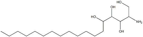 2-Aminooctadecane-1,3,4,5-tetrol Structure