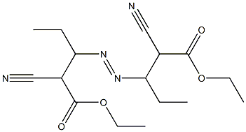 3,3'-Azobis(2-cyanovaleric acid)diethyl ester 구조식 이미지